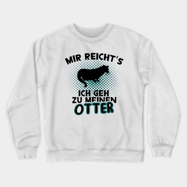 Otter Haustier Liebhaber Mädchen Kinder Geschenk Crewneck Sweatshirt by FindYourFavouriteDesign